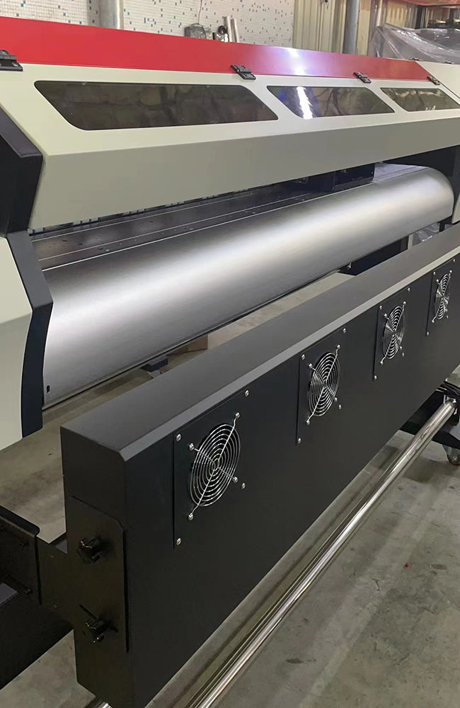 Plotter- Impresora eco solvente de 1,8 m con 4 cabezales de impresión Epson I3200E - SIGN COLOMBIA Plotter de corte