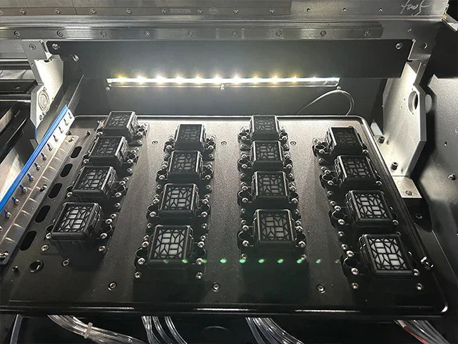 Impresora de sublimación industrial de 1,9m para tejidos de fibra con 24 cabezales Epson I3200A1 - SIGN COLOMBIA Plotter de corte