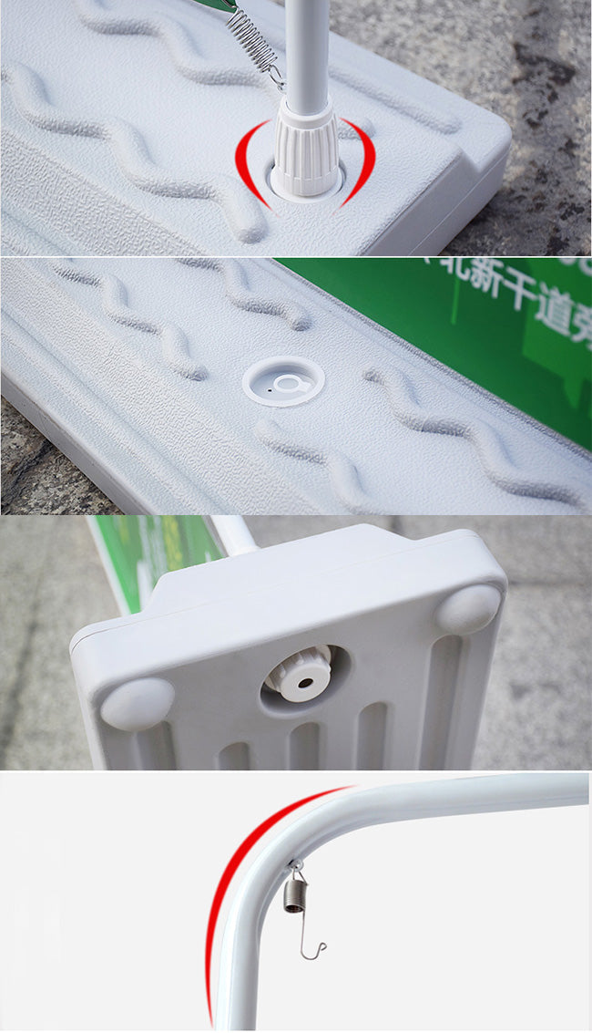 Soporte Banner Stand de Puerta con Base de Agua 80 x 180cm - SIGN COLOMBIA Plotter de corte