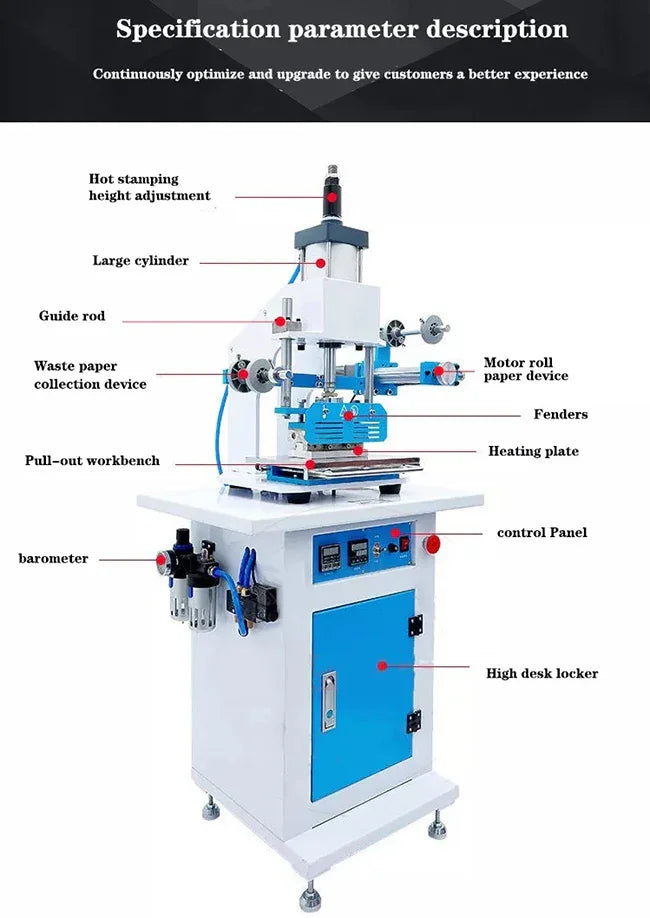 Maquina Termofijadora semiautomática neumática de 150 x 230mm - SIGN COLOMBIA Plotter de corte