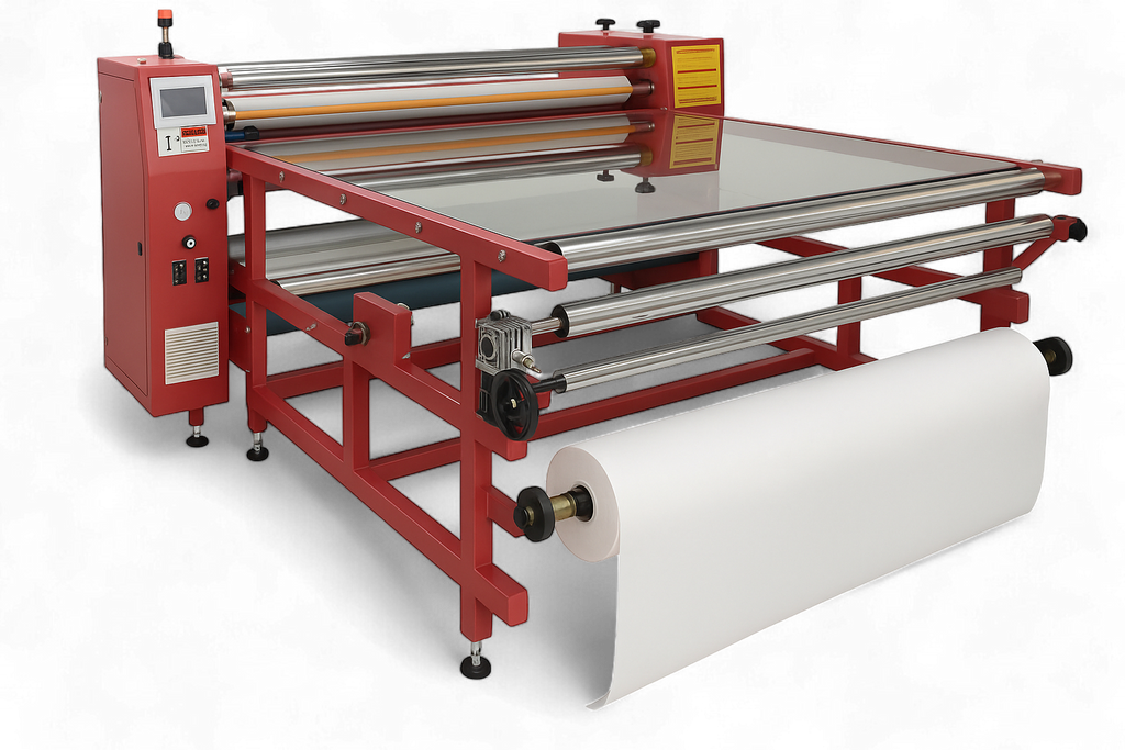 Calandra de 1.7m Con PLC Pantalla Tactil