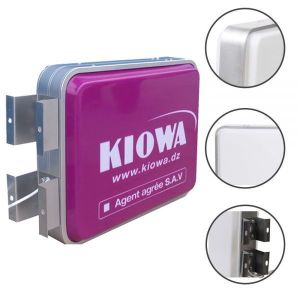 CAJA DE LUZ ACRILICA RECTANGULAR - SIGN COLOMBIA Plotter de corte