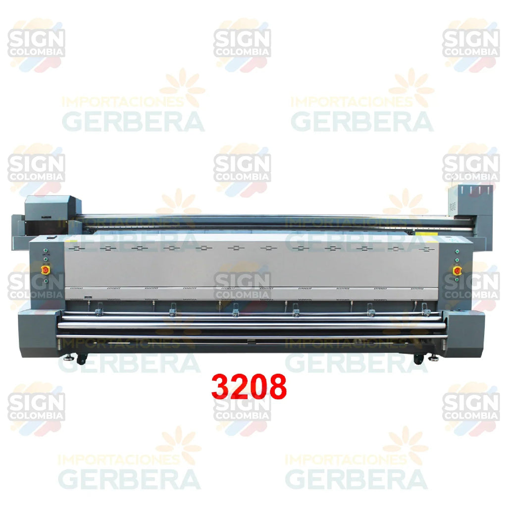 Impresora digital gran formato con impresión directa sobre tela de 1,6 m con 2 cabezales Epson 3200 - SIGN COLOMBIA Plotter de corte