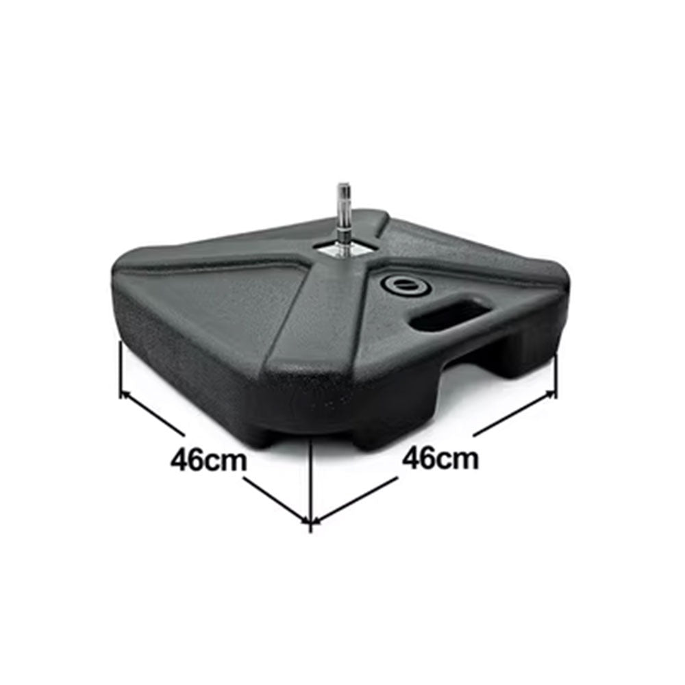 Base para soporte de asta de bandera y tanque de agua - SIGN COLOMBIA Plotter de corte