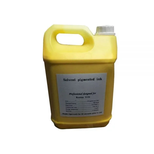 Tinta solvente Konica para 30PL-80PL (5L) - SIGN COLOMBIA Plotter de corte