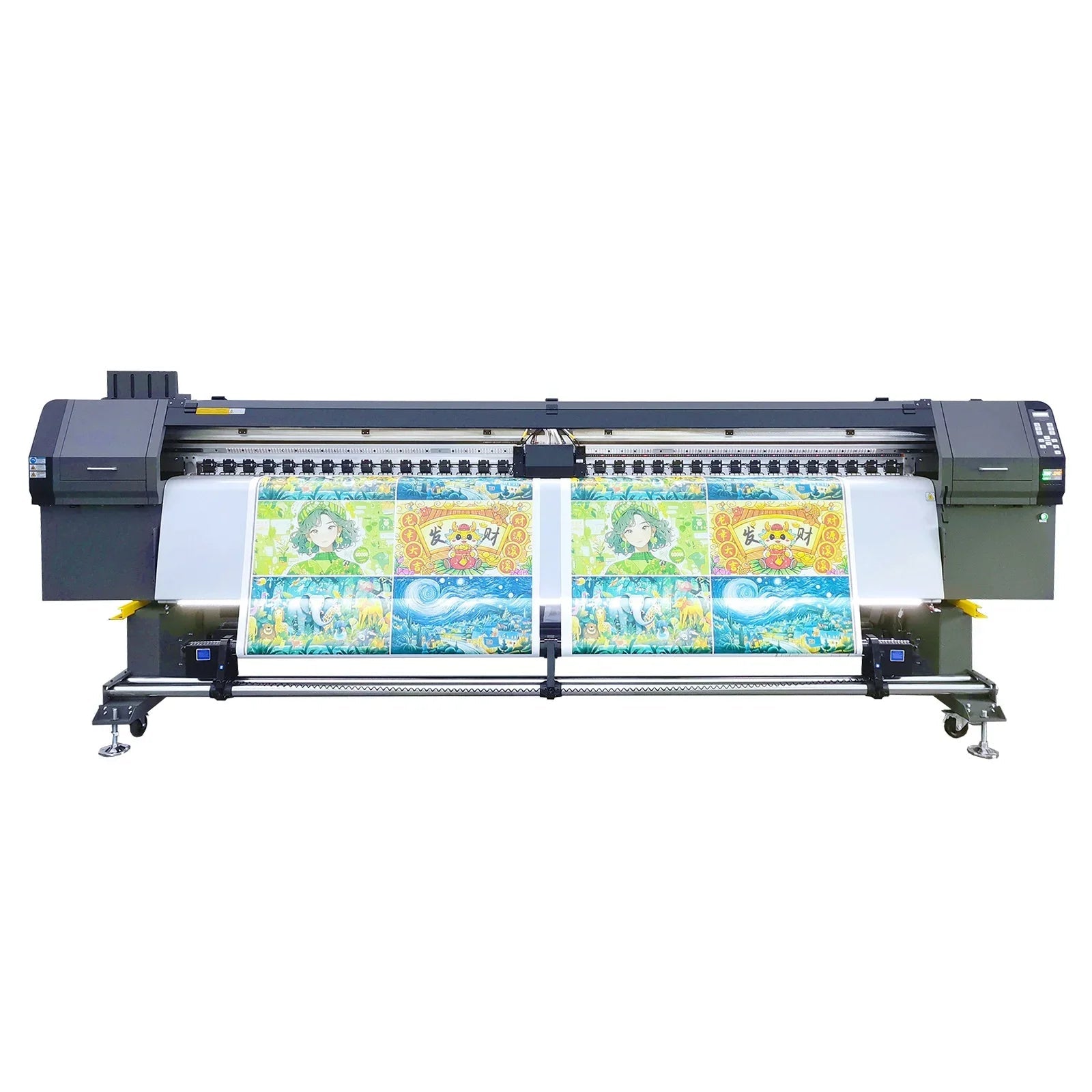 Impresora de inyección de tinta rollo a rollo de 3,2 m con 2 cabezales Epson - SIGN COLOMBIA Plotter de corte