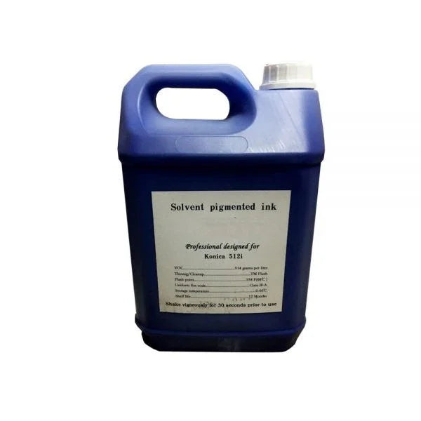 Tinta solvente Konica para 30PL-80PL (5L) - SIGN COLOMBIA Plotter de corte