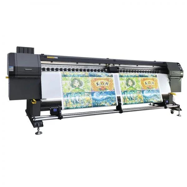 Impresora de inyección de tinta rollo a rollo de 3,2 m con 2 cabezales Epson - SIGN COLOMBIA Plotter de corte
