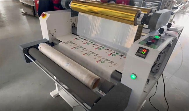 Laminadora neumática totalmente automática M1 de 800 mm para estampado en caliente de oro y descarga de residuos de película. - SIGN COLOMBIA Plotter de corte