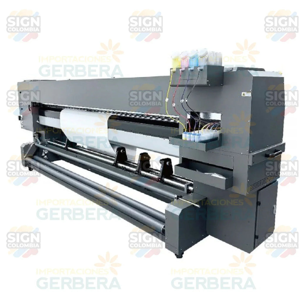 Impresora ecosolvente de 3,2 m con 4 cabezales I3200 - SIGN COLOMBIA Plotter de corte